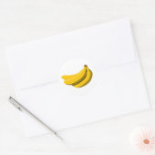 Banana Madness! Ronde Sticker (Envelop)