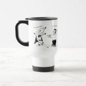 Banana Man Drôle Drôle Cartographie Voyage Mug (Gauche)