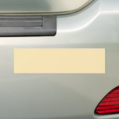 Banana Mania (vaste kleur) Bumpersticker (Op auto)