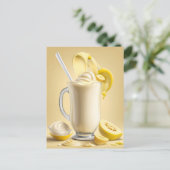 Banana Milkshake, carte postale de poste (Debout devant)