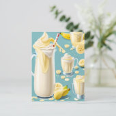 Banana Milkshake, carte postale de poste (Debout devant)