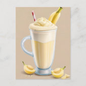 Banana Milkshake, carte postale de poste (Devant)