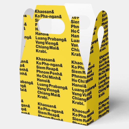 Banana Pancake Trail/Circuit Bedankdoosjes (Geopend)