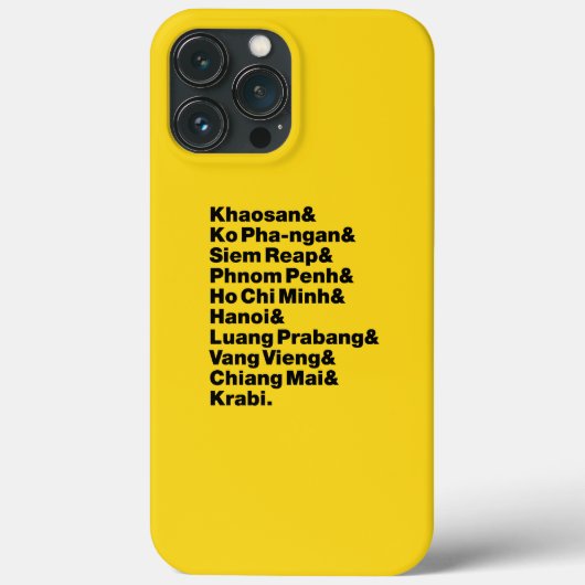 Banana Pancake Trail/Circuit Case-Mate iPhone Case (Achterkant)
