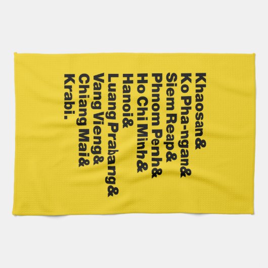 Banana Pancake Trail/Circuit Theedoek (Horizontaal)