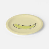 Banana Papieren Bordje (Gekanteld)