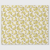 Banana Parade Butter Yellow Cadeaupapier (Vlak)