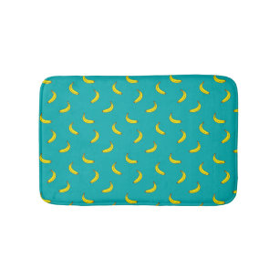 Banana Pattern Bath Mat