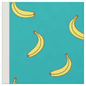 Banana Pattern Fabric Stof (Close Up)