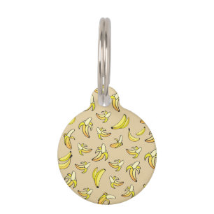 Banana Pattern Huisdierpenning