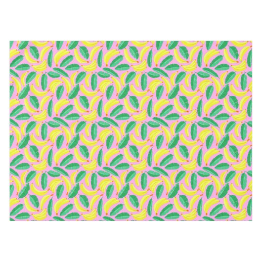 Banana Pattern Tablecloth Tafelkleed (Voorkant (Horizontaal))