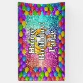 Banana Personnalisé caractère bannière d'anniversa (Vertical)