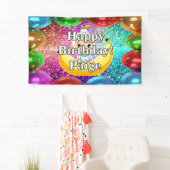 Banana Personnalisé caractère bannière d'anniversa (En situation)