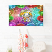 Banana Personnalisé caractère bannière d'anniversa (En situation)