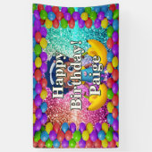 Banana Personnalisé caractère bannière d'anniversa (Vertical)