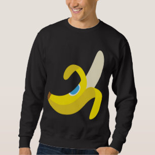 Banana Plantain Cute Ripe Peeled Fruit Yello Trui