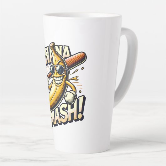 Banana Power-Up Latte Mok (Rechterhoek)