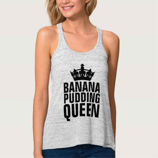 BANANA PUDDING QUEEN T-SHIRTS (Devant)