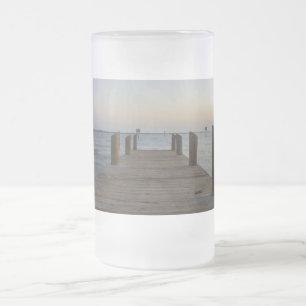 Banana River Dock Verre Frosted Beer Mug
