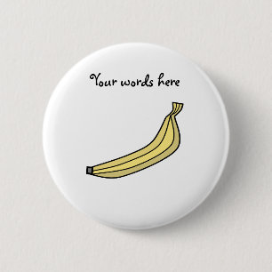 Banana Ronde Button 5,7 Cm