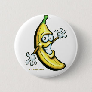 Banana Ronde Button 5,7 Cm