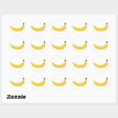 Banana Ronde Sticker (Vel)