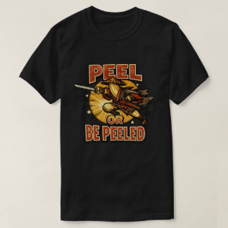Banana Ronin – SCHIL OF WORDT GESCHILD Retro Held T-shirt