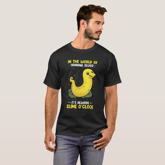 Banana Slug Catcher Quote voor Snail Catcher T-shirt (Voorkant volledig)
