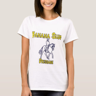 Banana Slug Dressage White T-shirt