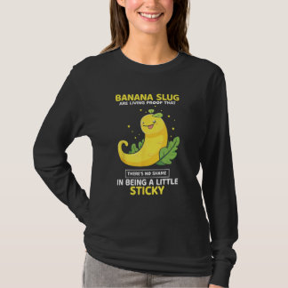 Banana Snail Collecting Quote for Snail Catcher 6 T-shirt