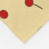 Banana Split Print Fleece Deken (Hoek)