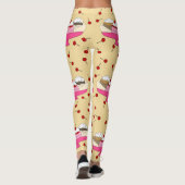 Banana Split Print Leggings (Achterkant)