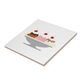 Banana Split Tegeltje (Zijkant)
