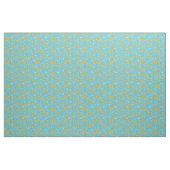 Banana Stripe Vector Pattern | Turquoise Blue Stof (Fat Quarter)
