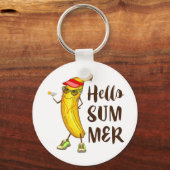 Banana Summer Sleutelhanger (Voorkant)