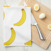 Banana Tea Towel Theedoek (Quarter Fold)