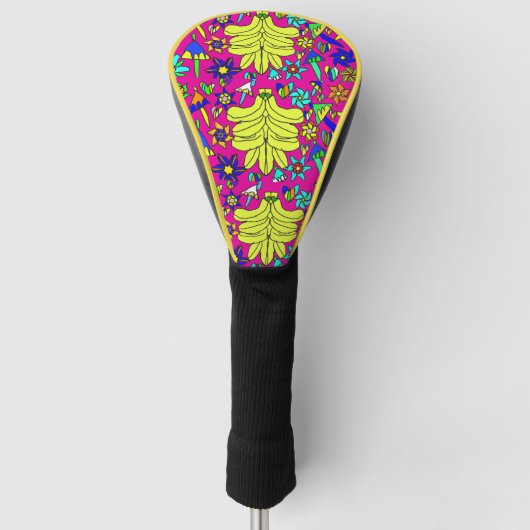 Banana topical Sorbet Golfheadcover (Voorkant)