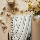 Banana Tree Bark Notitieboek -  tekst