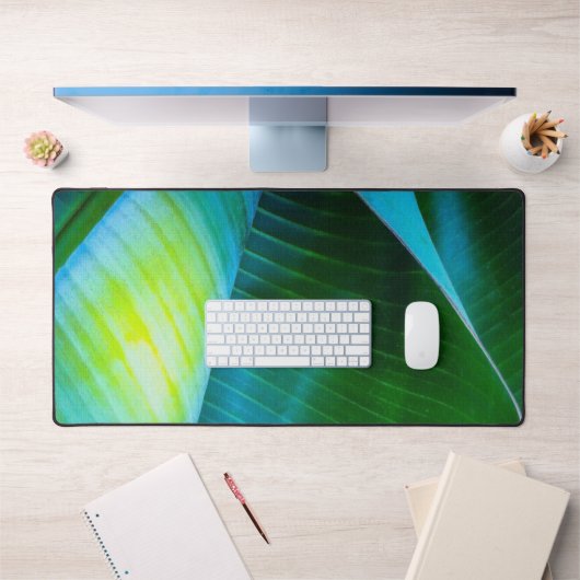 Banana Tree Closeup Desk Mat (Bureau 1)