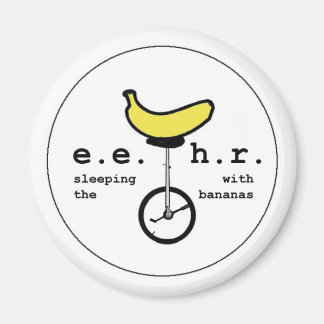 Banana Unicyclist Magneet