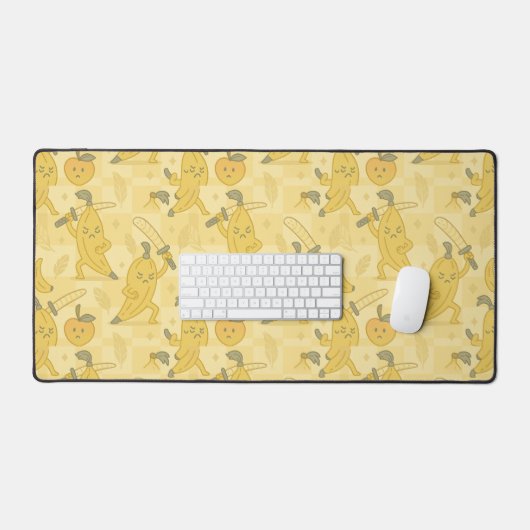 Banana Warriors Action Fruit  Bureaumat (Keyboard & Muis)