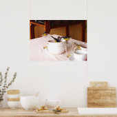 Bananakuitvogels Coreba Falveola Poster (Keuken)