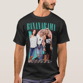 Bananarama Retro 80s Fan Art Design T-shirt
