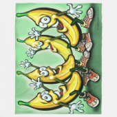 Bananas Fleece Blanket Deken (Voorkant)