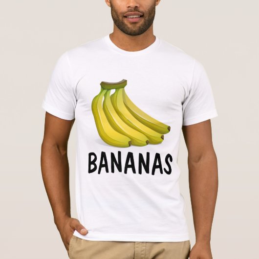 BANANAS (fou) T-shirts amusants (Devant)