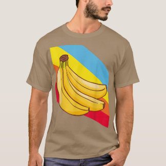 Bananas Fruit Food Vegan Vegetarian T-shirt