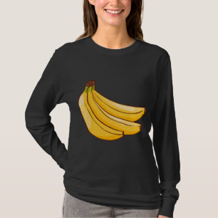 Bananas Fruit Food Vegan Vegetarian T-shirt