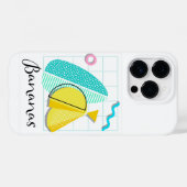 Bananas Memphis Case-Mate iPhone Case (Achterkant (horizontaal))