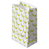 Bananas Small Gift Bag Klein Cadeauzakje (Voorkant Gekanteld)
