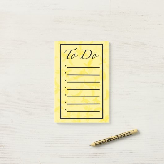 Bananas To Do List Post it Notes (Op bureau)